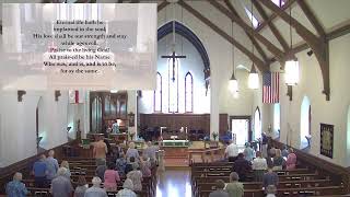 Grace Episcopal Church Live Stream  July 14 2024 [upl. by Zetnom923]