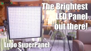 Lupo Superpanel  Brightest LED Panel yet [upl. by Vani]