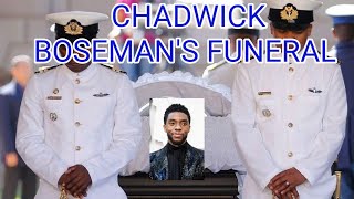 Chadwick Boseman Funeral  Rememberance Service  Open Casket [upl. by Hctub]