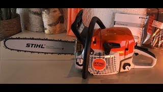 STIHL MS 362 C M Vorstellung [upl. by Ziladnerb]