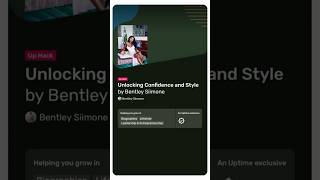 Bentley Siimone Life Hacks via UpTime App [upl. by Genovera14]