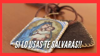 Historia de la VIRGEN DEL CARMEN  Escapulario procesión y oración ¿Cómo usarlo [upl. by Sivert]