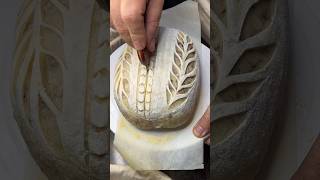 Sourdough Scoring Timelapse Watch Your Bread Rise 🥯 foodie bread artist [upl. by Nyved]