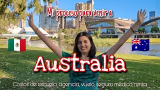 ¿Cómo vine a Australia🦘  Estudiar inglés y trabajar en Australia 2023  Mexicana en Australia [upl. by Aleibarg]