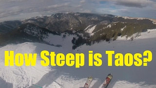 How Steep is Taos Ski Valley [upl. by Manya]