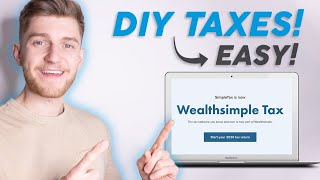 Wealthsimple Tax 2021 Review and Walkthrough DIY Taxes [upl. by Schweitzer733]