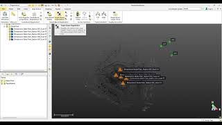 Georeference 3D scans  Point clouds  Trimble RealWorks [upl. by Airakaz464]