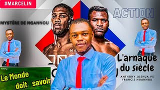 Choc des Titans La Vérité darnaque Explosive sur le Combat Épique entre Joshua et Francis Ngannou [upl. by Htbazile]