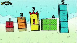 Numberblocks Intro but Its just the Blocks Version Only song 2022 [upl. by Marla]