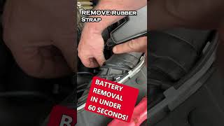 How to remove a Ford Kuga battery in less than 60 seconds shorts fordkuga ford [upl. by Ramo]