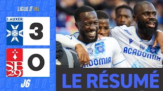 Auxerre  Brest  30  Le Résumé  Ligue 1 202425 [upl. by Crudden]