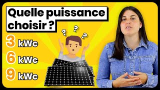 Panneau Solaire  Quelle Puissance en Autoconsommation  panneausolaire [upl. by Acherman]