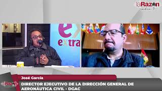 José García director de DGAC afirma Amaszonas no tiene razón sobre sus aviones desmatriculados [upl. by Seigler318]