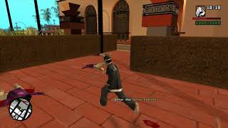 GTA San Andreas  DYOM Mission 65  AZTECAS VS BALLAS [upl. by Eecak307]