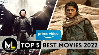 Top 5 Best Movies on AMAZON PRIME VIDEO 2022 [upl. by Llebasi]