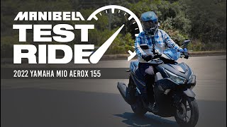 2022 Yamaha Mio Aerox 155  Manibela [upl. by Llerdna]