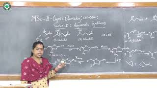 MScII Organic Chemistry  Topic Asymmetric synthesis  By Prof Amolik kirti [upl. by Tala]