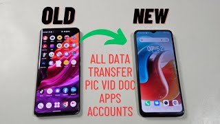 Tranfer Data Android To Android 2024  Old Phone To New Phone Transfer [upl. by Leslee]