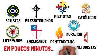 AS PRINCIPAIS RELIGIÕES CRISTÃS E SUAS DIFERENÇAS EXPLICADAS [upl. by Natsirk771]