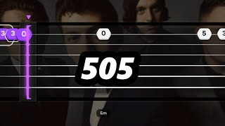 505  Arctic Monkeys Easy Guitar Tabs amp chords Tutorial [upl. by Shawnee958]