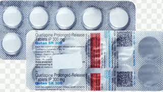 Qutan SR 300 Tablets Quetiapine ProlongedRelease Tablets IP 300 mg [upl. by Peedus923]