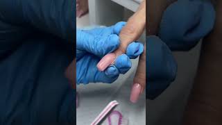 Nail Beak Fixing👍 nails nailrepair nailfix acrygel nailtutorial manicure manicuretutorial [upl. by Mena928]