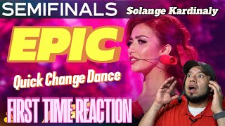 Solange Kardinaly Semifinals  AGT 2024 Reaction [upl. by Ahsilem]