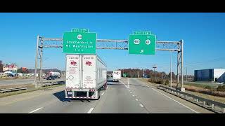 Collinsville Alabama To Whitestown Indiana 3 Fall CR30 CR51 I59 North [upl. by Egidio]