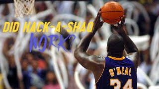 Did HackAShaq Actually Work Against Prime Shaquille ONeal [upl. by Nylinej]