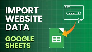 Import Web Data into Google Sheets with ImportHTML [upl. by Unity]