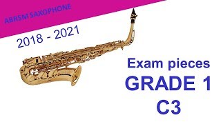 Saxophone ABRSM Grade 1 2018 2021C3 Trad English Sweet Nightingale arr Lewin [upl. by Frentz]