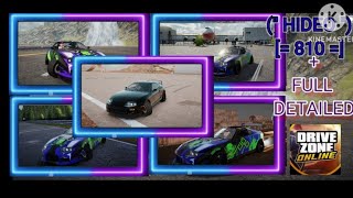 quot HIDEO quot MAX UPGRADEDGAMEPLAY🥺drivezoneonline hideocar best carreview gameplay [upl. by Nitaf659]