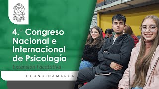 4° Congreso Nacional e Internacional de Psicología extensión Facatativá [upl. by Wauters]