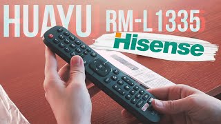 Универсальный пульт ДУ для Hisense — HUAYU RML1335 [upl. by Ylagam]