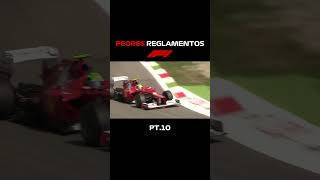 PEORES REGLAMENTOS F1  Pt10 💥 httpsamznto3q5mC8j formula1 automovilismo f1shorts gpf1 [upl. by Yssirhc]