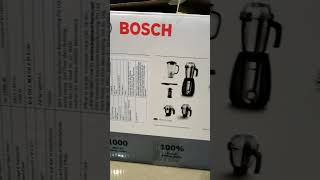 BOSCH TRUEMIXX PRO MIXER GRINDER 1000W 4 JARS BLACK MGM8842MIN [upl. by Alamat]