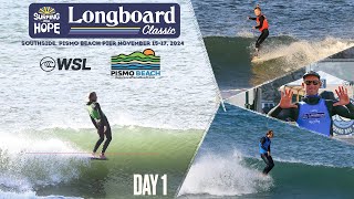 Watch LIVE  Surfing For Hope Longboard Classic Day 1 [upl. by Mines427]