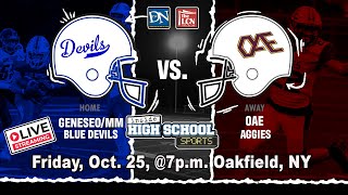 SEC V FOOTBALL OakieldAlabamaElba vs GeneseoMt Morris [upl. by Kyla188]