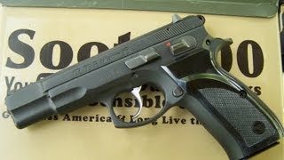 CZ 75 B 9mm Pistol Review [upl. by Kciredohr]