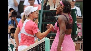 Serena Williams vs Justine Henin RG 2007 Highlights [upl. by Aribold]