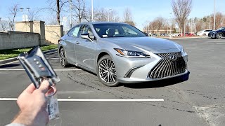 2022 Lexus ES350 Start Up Test Drive Walkaround POV and Review [upl. by Dav]