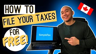 Wealthsimple Tax Tutorial amp Review  How to File Taxes in Canada for FREE Simple Tax [upl. by Tobin]