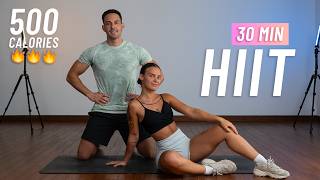 30 MIN CARDIO HIIT WORKOUT  ALL STANDING  Full Body No Equipment Home Workout [upl. by Nida]