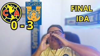 ¡¡¡¡MAL PARTIDO REACCIONES AMERICA VS TIGRES FEMENIL FINAL AP2023 [upl. by Lamrej147]