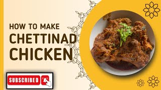 Chicken Chettinad Recipe [upl. by Conrado411]