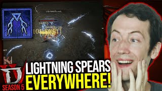 Diablo 4  The JOKER Sorc Build Lightning Spear [upl. by Terr142]