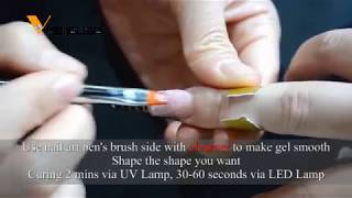 Venalisa Nail Gel Instructions [upl. by Concordia]