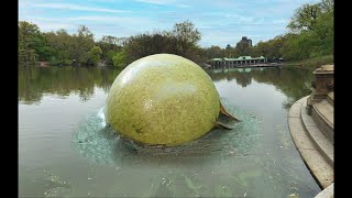 huge slime bubble pops [upl. by Horatio]