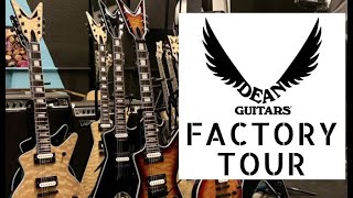 Dean Guitars USA  Factory Tour [upl. by Eiramnwad255]