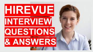 HIREVUE Interview Questions Tips and Answers How to PASS a HireVue Interview [upl. by Cedar]